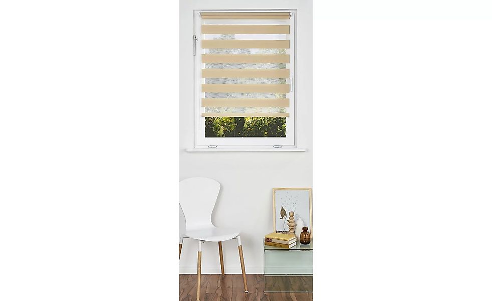 SCHÖNER WOHNEN - beige - 100% Polyester - 90 cm - Gardinen & Vorhänge > Rol günstig online kaufen