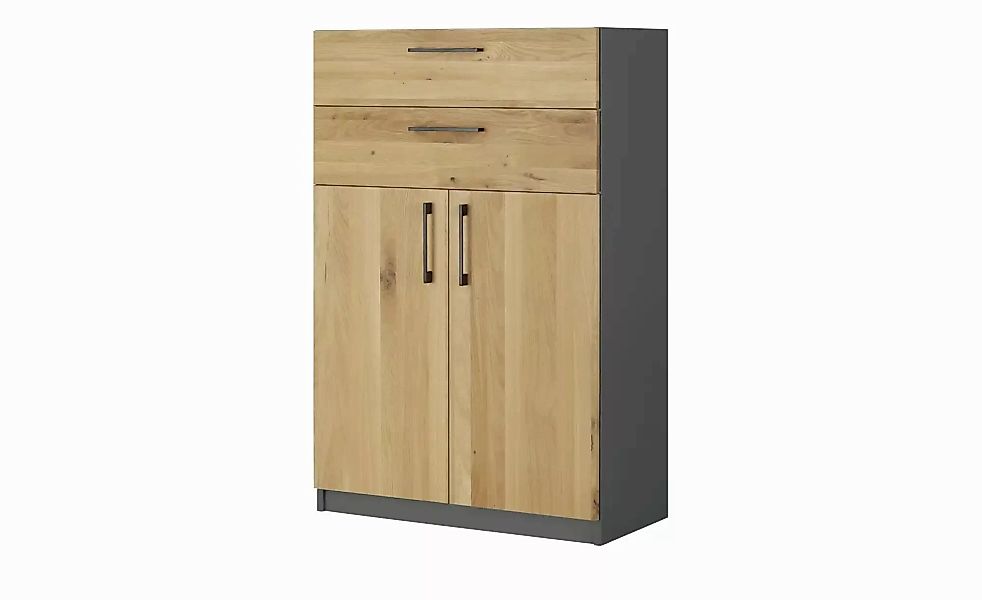 Aktenschrank  SOLIDLine ¦ grau ¦ Maße (cm): B: 80 H: 121,4 T: 40.0 Schränke günstig online kaufen