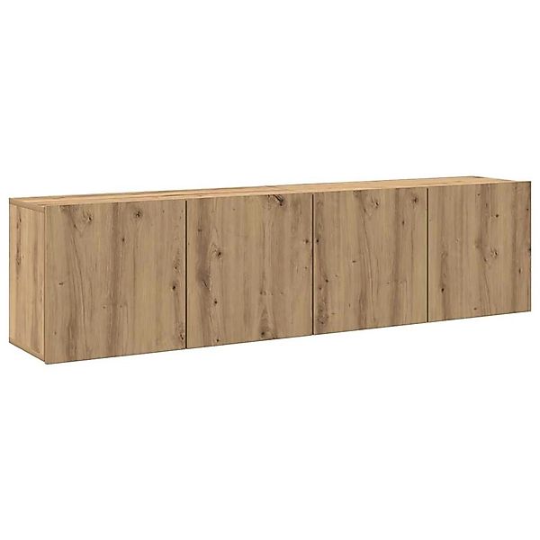 vidaXL TV-Wandschränke 2 Stk Artisan-Eiche 80x30x41 cm 857669 günstig online kaufen