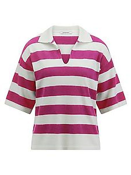 Polo-Pullover Peter Hahn pink günstig online kaufen