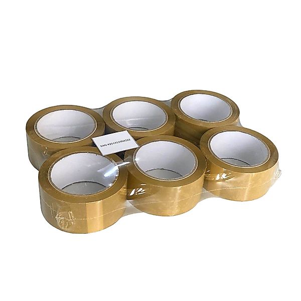 HTI-Line Klebeband Paketklebeband 6er Pack (Set, günstig online kaufen
