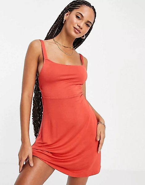 Volcom ‑ Easy Babe ‑ Kleid in Rot günstig online kaufen