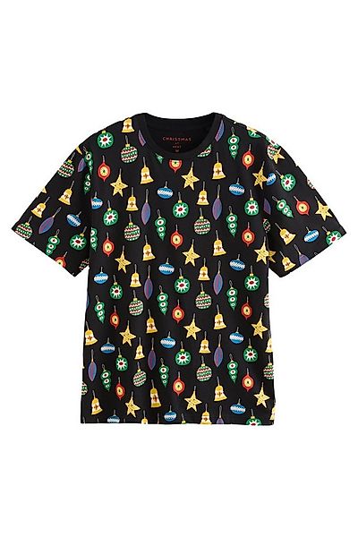 Next T-Shirt Regular Fit T-Shirt, Weihnachten (1-tlg) günstig online kaufen