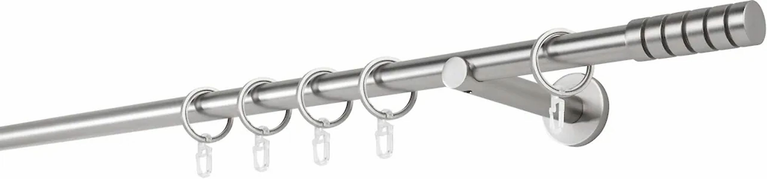 mydeco Gardinenstange "20mm Rillcube Wandträger 12 cm" 1 läufig-läufig Fixm günstig online kaufen