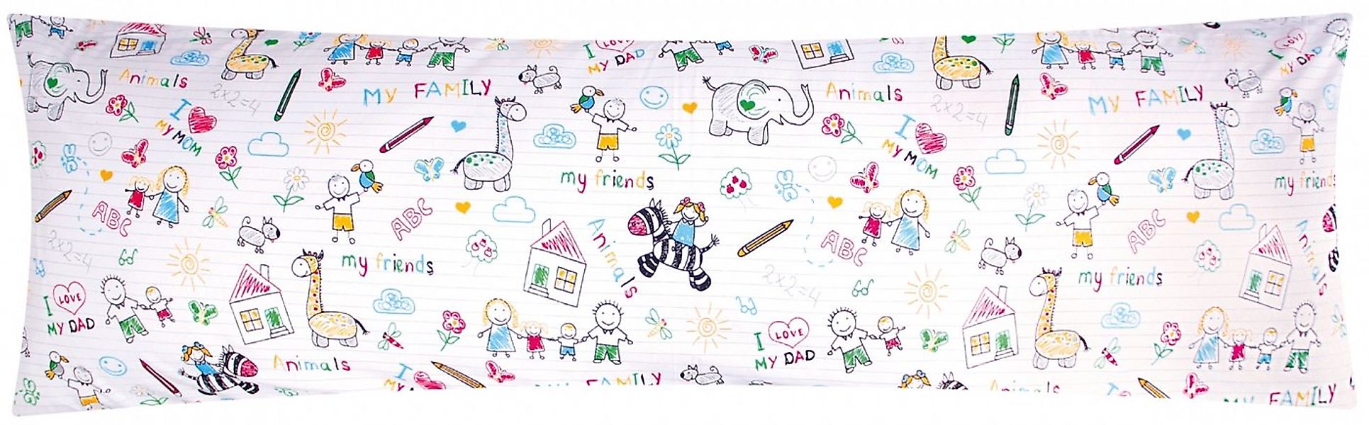 Heubergshop Seitenschläferkissenbezug, (1 Stück), 40x145cm Familie und Tier günstig online kaufen