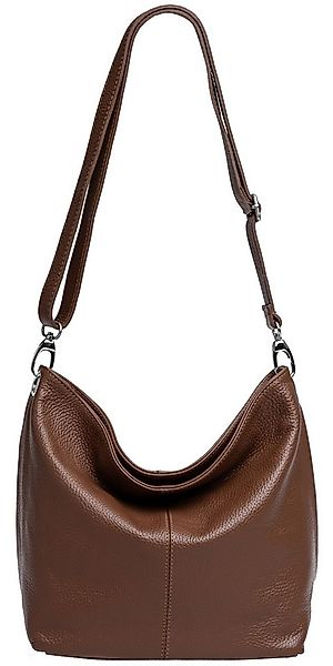 Caspar Schultertasche Klassische Damen Leder Handtasche - PREMIUM LINE - Mo günstig online kaufen