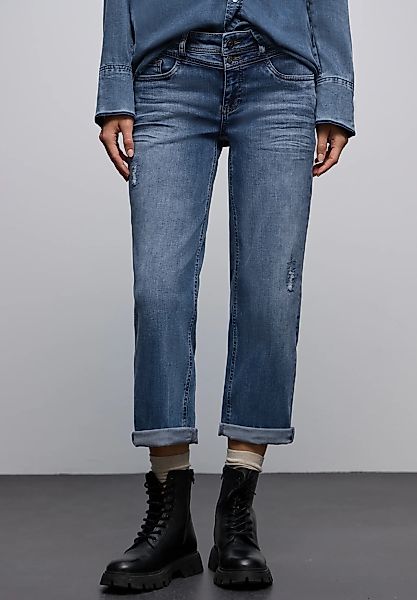 STREET ONE Straight-Jeans "Style STRAIGHT LEG" günstig online kaufen