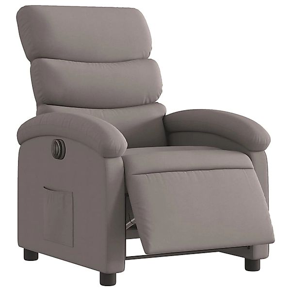 vidaXL Sessel Relaxsessel Elektrisch Taupe Stoff günstig online kaufen