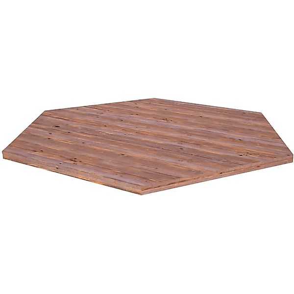 Palmako Fußboden für Holz-Gartenhaus Betty KDI Braun 337 cm x 337 cm günstig online kaufen