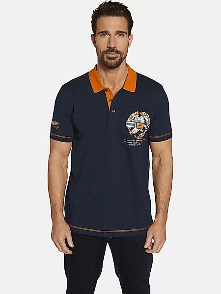 Jan Vanderstorm Poloshirt "Poloshirt RANDO", mit drei Patches günstig online kaufen