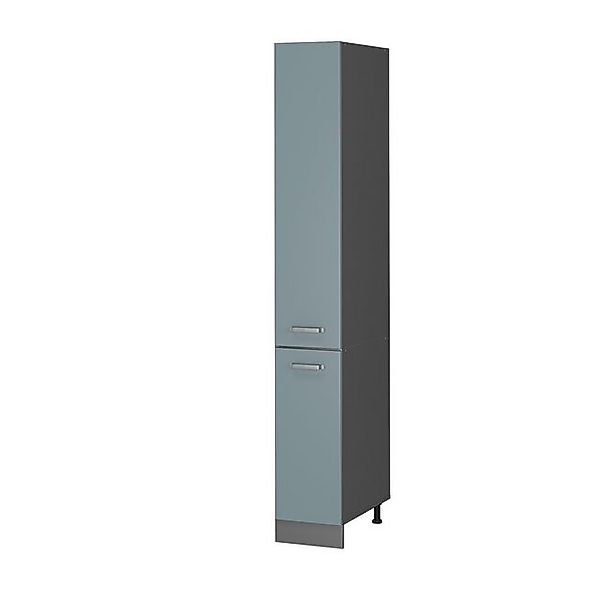 Vicco Apothekerschrank R-Line Medizinschrank für die Küche Blau-Grau/Anthra günstig online kaufen