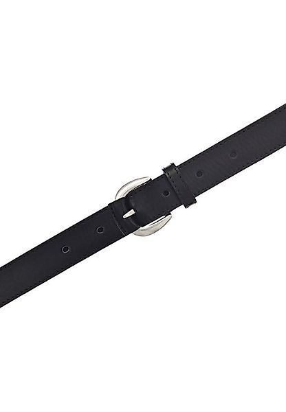 Tamaris Ledergürtel aus Leder teilbezogene Dornschließe günstig online kaufen