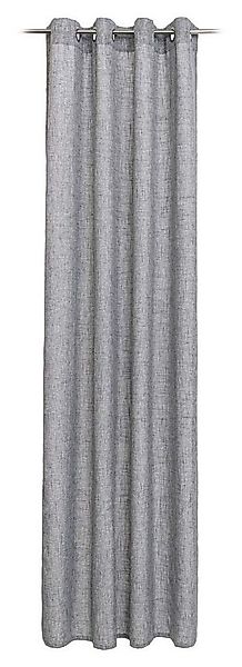 Gözze Vorhang LINEA, Ösenvorhang, Anthrazit, L 245 cm x B 140 cm, Ösen, hal günstig online kaufen