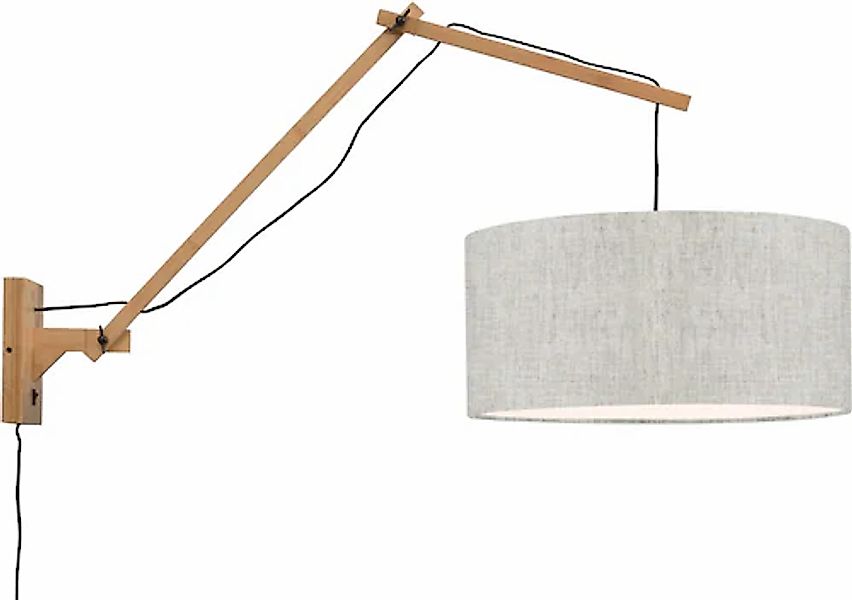 GOOD&MOJO Wandleuchte »Andes«, Leuchtmittel E27   ohne Leuchtmittel günstig online kaufen