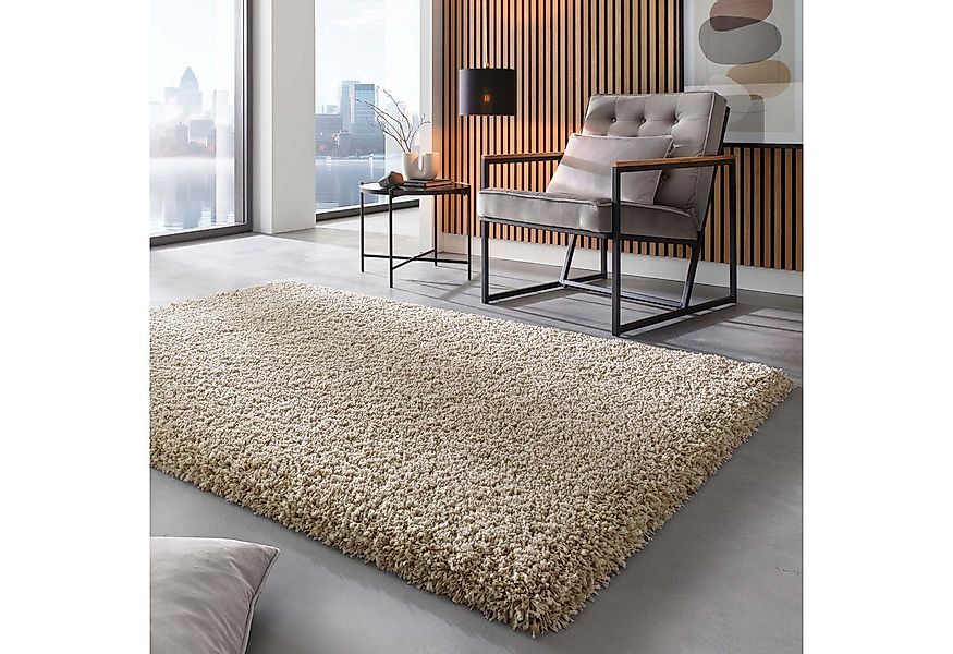 TaraCarpet Langflor-Teppich Ragolle Twilight, rechteckig, Höhe: 60 mm, Shag günstig online kaufen