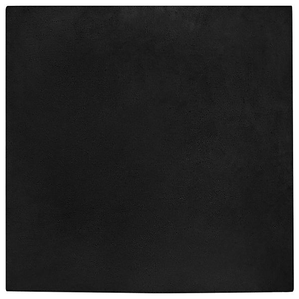 vidaXL Kunstfell Hasen Teppich Olite Schwarz 120 x 120 cm Polyester 4202172 günstig online kaufen