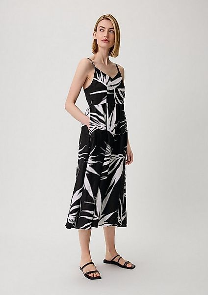 comma Midikleid Kleid Midikleid aus Leinen günstig online kaufen