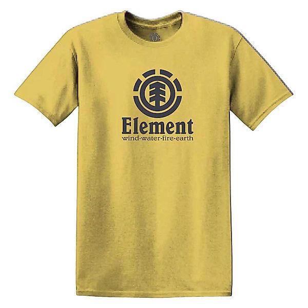 Element Vertical Kurzarm T-shirt XL Cream Gold günstig online kaufen