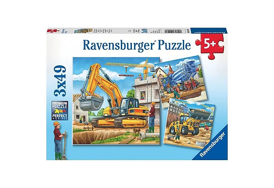 Ravensburger Puzzle Ravensburger Kinderpuzzle - 09226 Große Baufahrzeuge - günstig online kaufen
