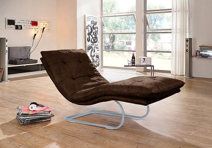 W.SCHILLIG Relaxliege "daily dreams" in Waffelkissen-Optik, wahlweise mit M günstig online kaufen