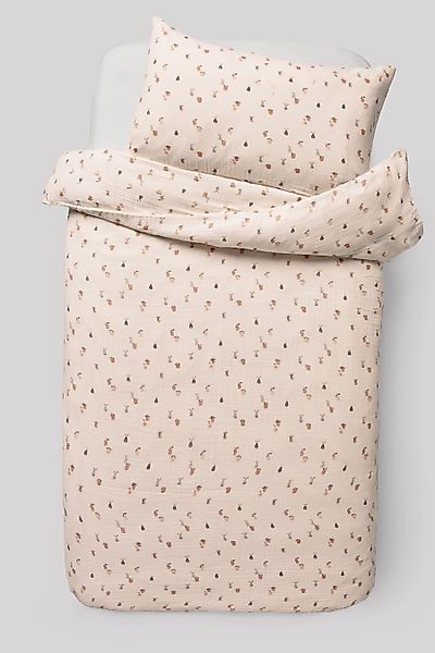 Next Bett-Set Bettwäsche Musseline Knitteroptik 100 % günstig online kaufen