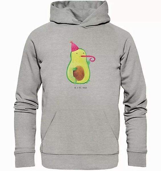 Mr. & Mrs. Panda Hoodie Größe XS Avocado Feier - Heather Grey - Geschenk, Ö günstig online kaufen