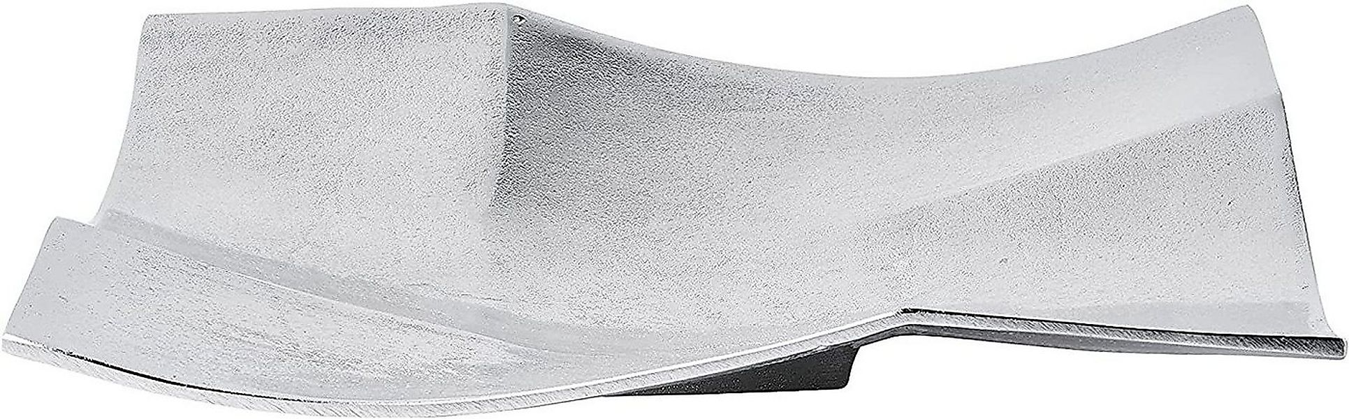 MichaelNoll Dekoschale Dekoteller Schale Aluminium Luxus Metall - S 23 cm, günstig online kaufen