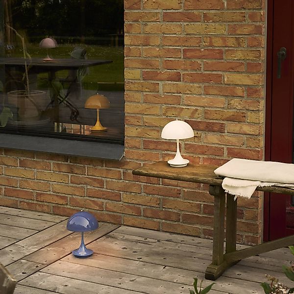 Louis Poulsen Akkulampe Panthella PORTABLE 160 V3 opalweiß günstig online kaufen