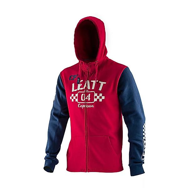 Leatt Heritage Sweatshirt Mit Reißverschluss 2XL Blue / Red günstig online kaufen