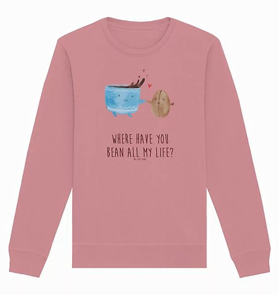 Mr. & Mrs. Panda Longpullover Größe S Kaffee Bohne - Canyon Pink - Geschenk günstig online kaufen