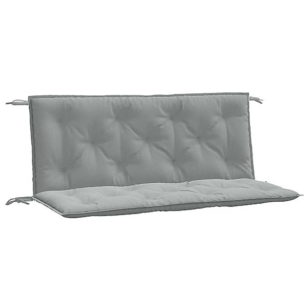 vidaXL Sitzauflage Gartenbank-Auflagen 2 Stk. Melange günstig online kaufen