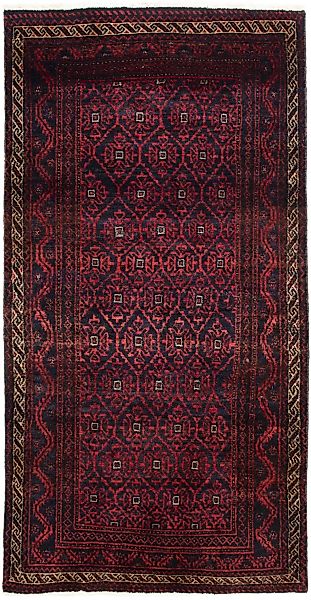 morgenland Orientteppich »Belutsch - 177 x 92 cm - dunkelrot«, rechteckig günstig online kaufen