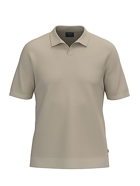 OLYMP Poloshirt Strick Casual mit geripptem Kragen, unifarben günstig online kaufen