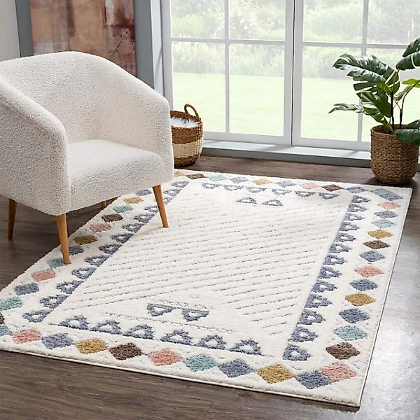 Carpet City Hochflor-Teppich »Focus 3034«, rechteckig, 20 mm Höhe, Läufer, günstig online kaufen