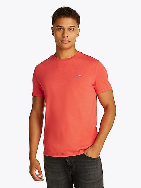 Tommy Jeans T-Shirt "TJM XSLIM JASPE HTR TEE EXT", Mit Rundhalsausschnitt günstig online kaufen