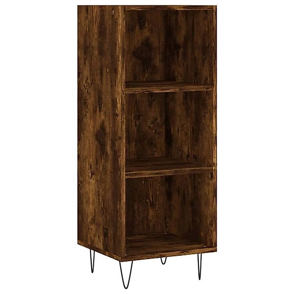 vidaXL Sideboard Räuchereiche 34,5x32,5x90 cm Holzwerkstoff 828729 günstig online kaufen