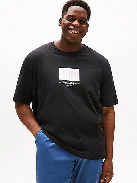 Tommy Hilfiger Big & Tall T-Shirt BT-ITHACA FLAG TEE-B Große Größen günstig online kaufen