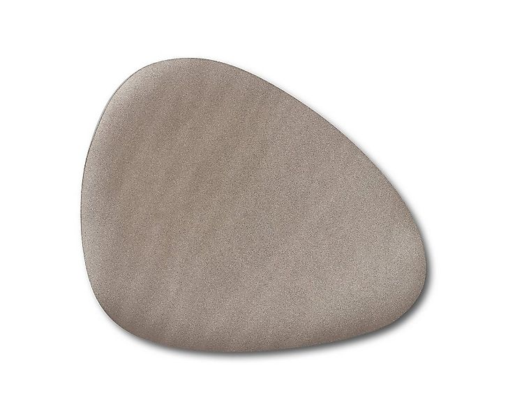 Zeller Present Platzset, (1-St), Kunstleder, metallic taupe, 42 x 34 cm (1 günstig online kaufen