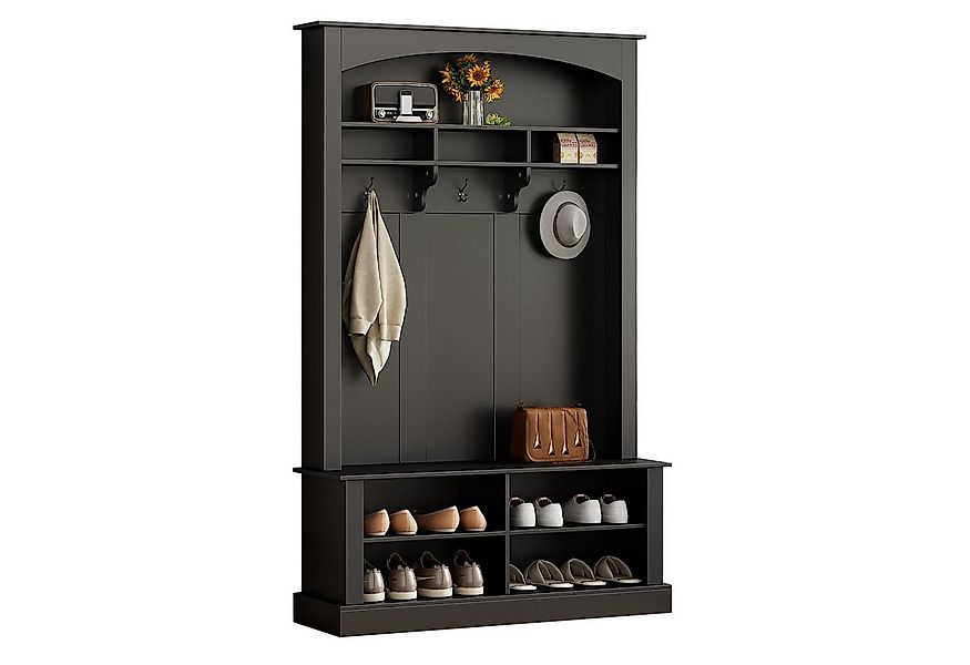HAUSS SPOLE Garderoben-Set 3-in-1 Garderoben-Set mit Schuhschrank,3 Haken & günstig online kaufen