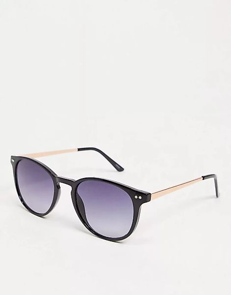 Vero Moda – Eckige Sonnenbrille in Schwarz günstig online kaufen