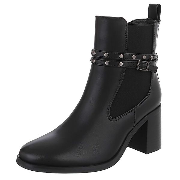 Ital-Design Modischer Stiefel mit Nieten und günstig online kaufen