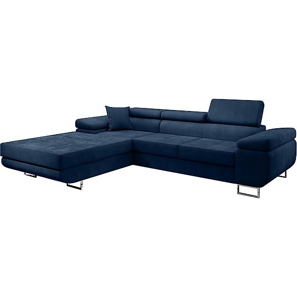Beautysofa Ecksofa Alons mit Schlaffunktion auf günstig online kaufen