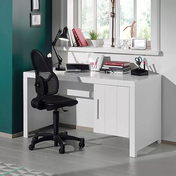 Vipack Schreibtisch "Erik", mit großer Arbeitsfläche und Stauraum hinter de günstig online kaufen
