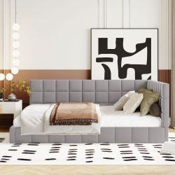 REDOM Polsterbett Schlafsofa Multifunktionsbett, Funktionsbett Stauraumbett günstig online kaufen