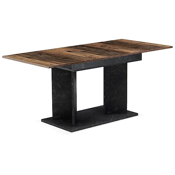 B&D home Säulen-Esstisch VIVIAN, ausziehbar, 120-160cm, günstig online kaufen