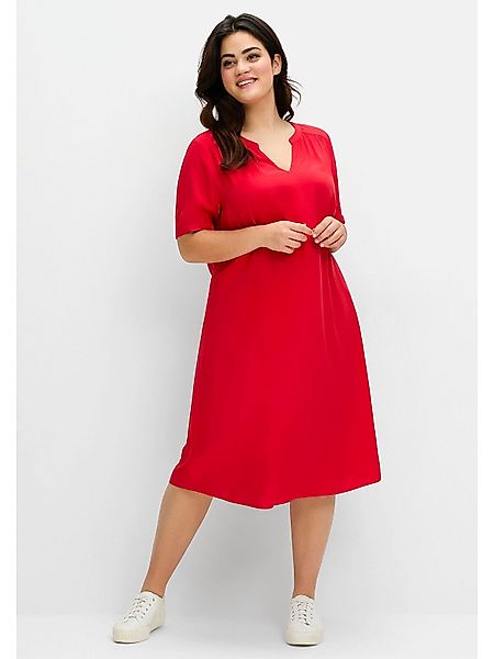 Sheego Sommerkleid Große Größen aus leichter günstig online kaufen