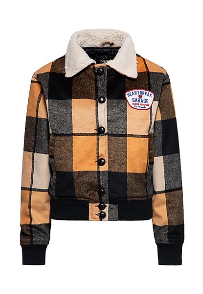 QueenKerosin Winterjacke Heartbreak Garage (1-St) mit günstig online kaufen