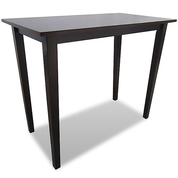 furnicato Bartisch Holz Braun (1-St) günstig online kaufen