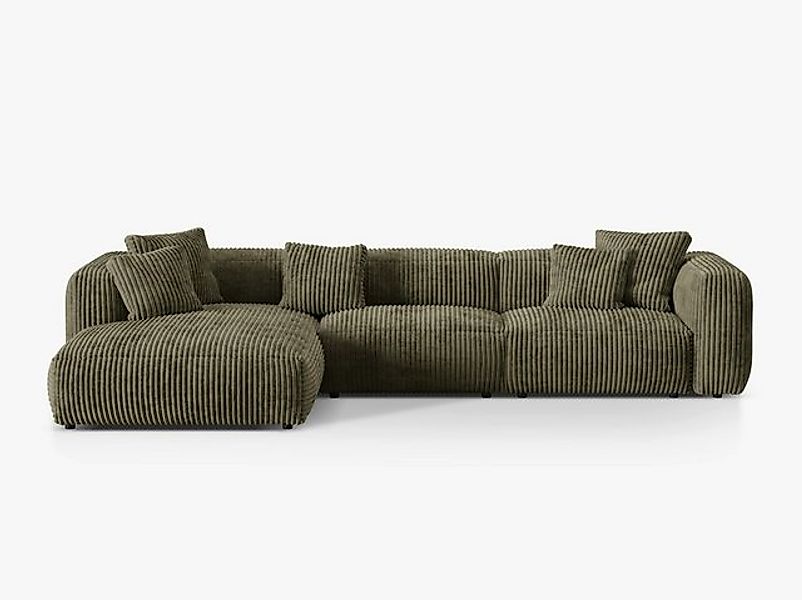 Micadoni Ecksofa Martina, 3-Sitzer günstig online kaufen