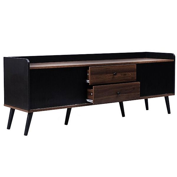Gotagee TV-Schrank TV- Lowboard Fernsehtisch TV-Möbel 2 Schubladen TV Board günstig online kaufen